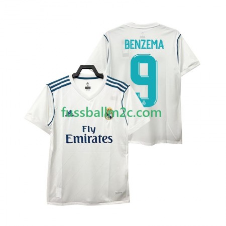 Fußballtrikots Real Madrid BENZEMA 9 2017 Retro Heim Trikotsatz 2018 Fußballtrikots Real Madrid BENZEMA 9 2017 Retro Heim Trikotsatz 2018